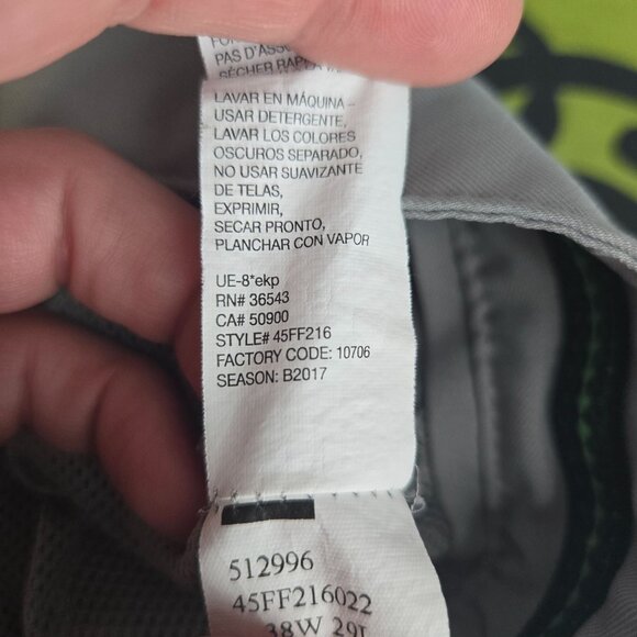 Izod golf mens size 38x29 gray performance pants pockets style 45ff216 - Picture 7 of 10